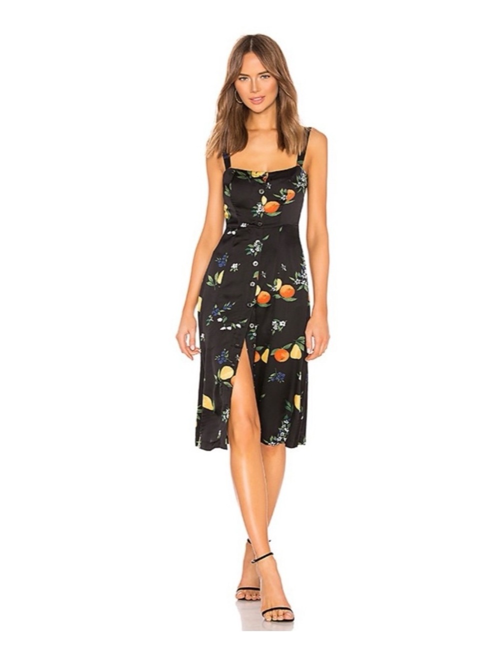 REVOLVE Capulet Sunny Midi Dress in Fruit Bee Print